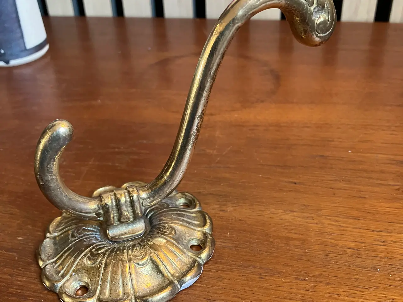 Billede 2 - Store messingknager med patina