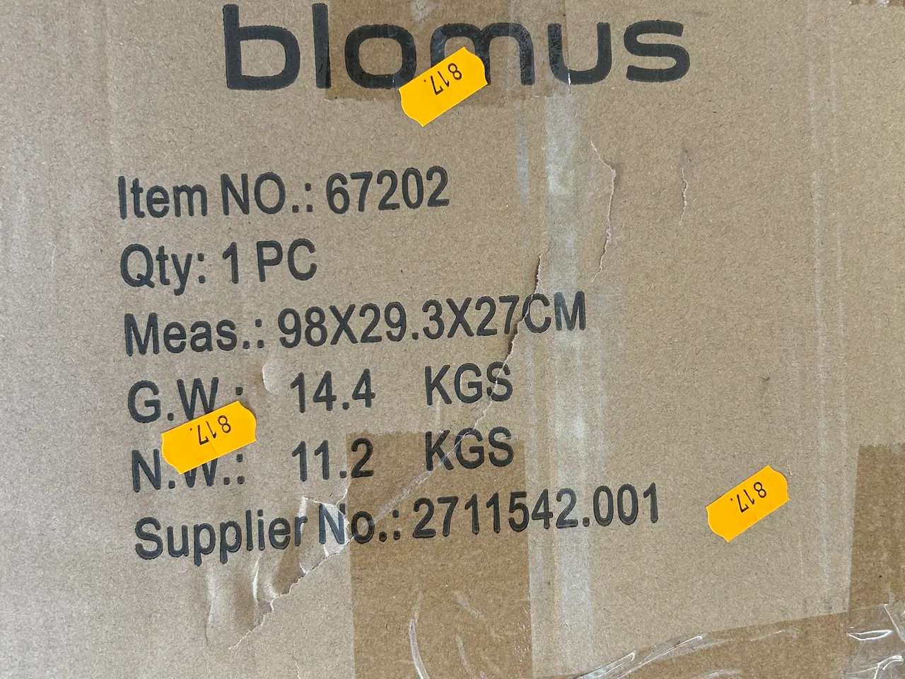 Billede 1 - Bænk BLOMUS ORU