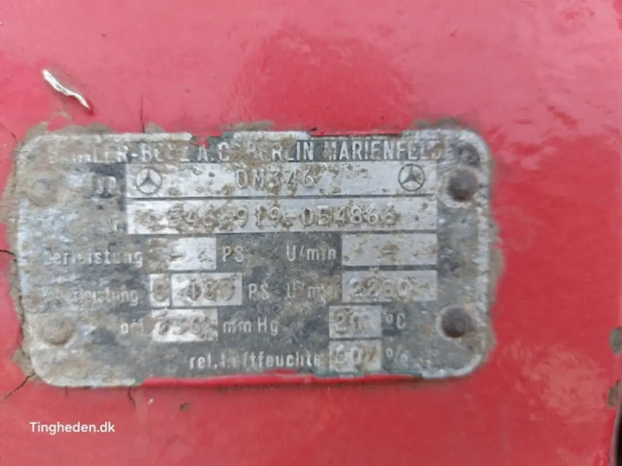 Billede 15 - Mercedes OM346 Motor 346919-054866