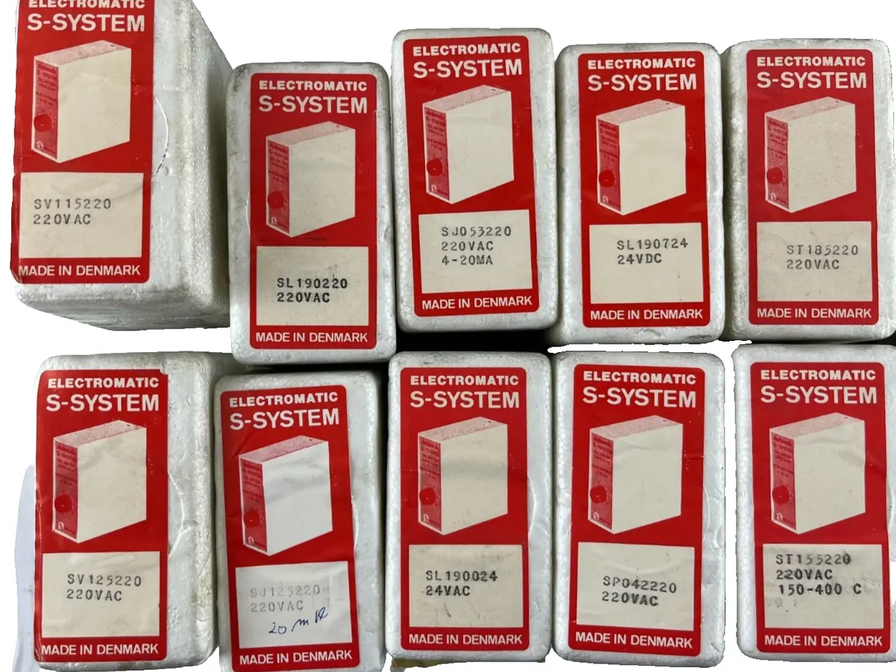 Billede 1 - 10x Electromatic S-System Dual Level relæ blandet