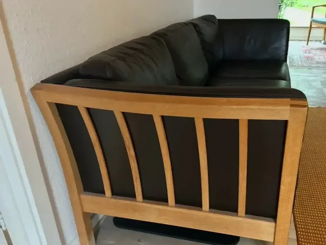 Billede 1 - 3 personers lædersofa