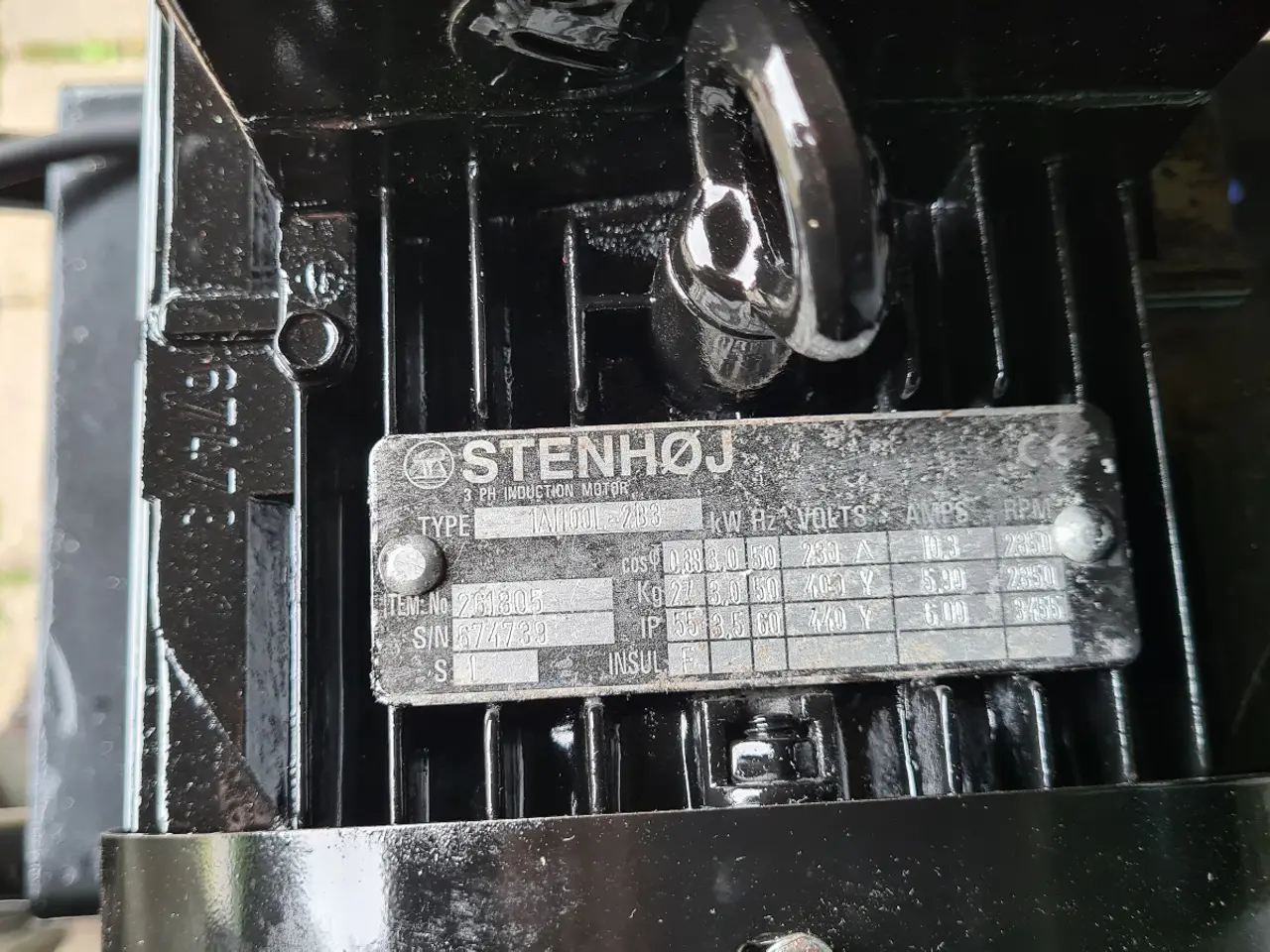 Billede 5 - Stenhøj kompressor 4.hk . 120 liter 