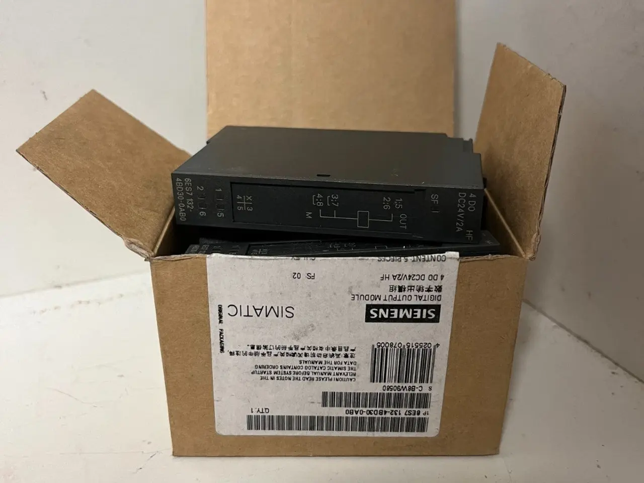 Billede 3 - Siemens 6ES7 132-4BD30-0AB0 Digital udgangsmodul