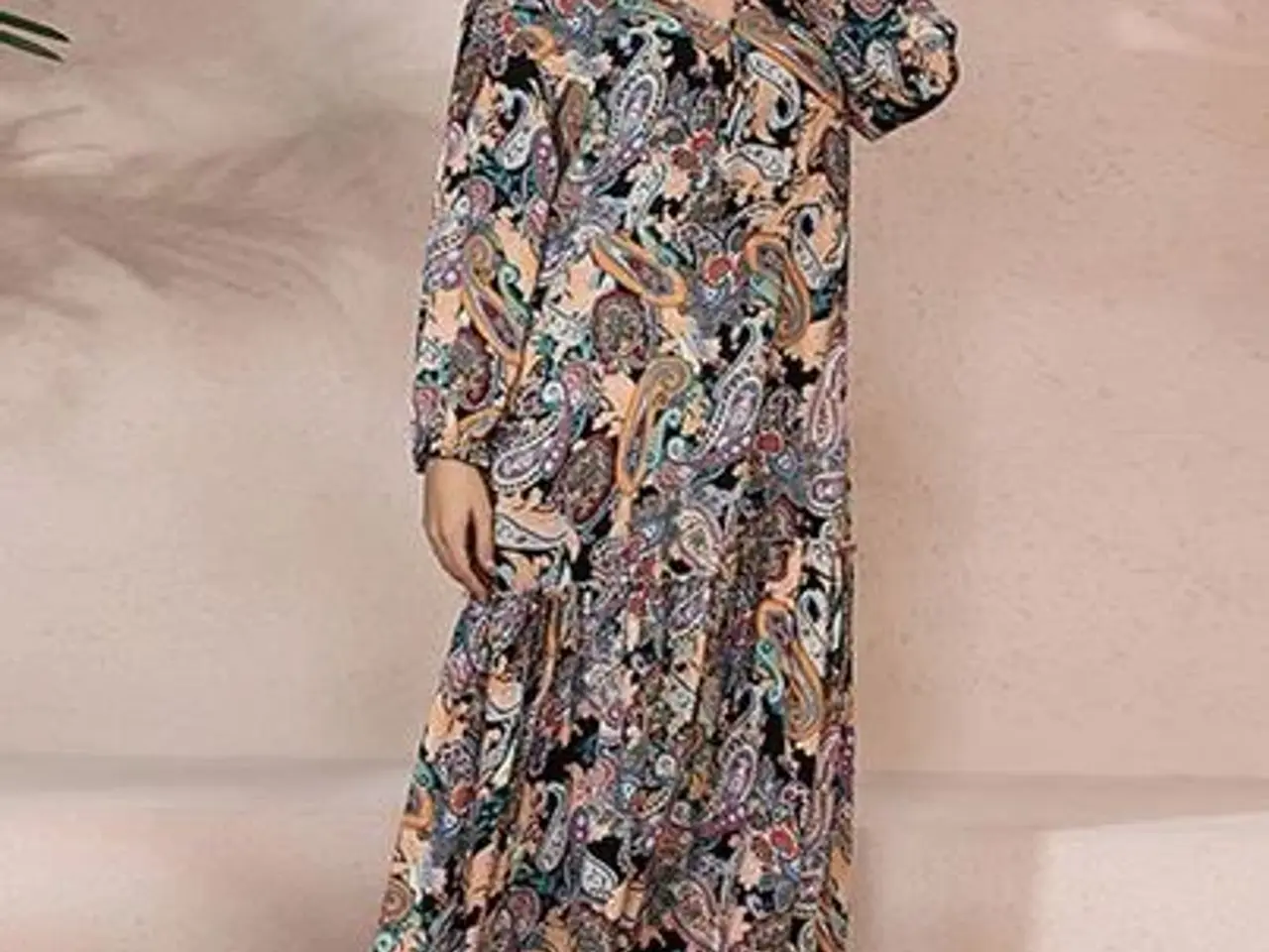 Billede 1 - Maxi i BOHO stil/ M. paisly print./ str:Large