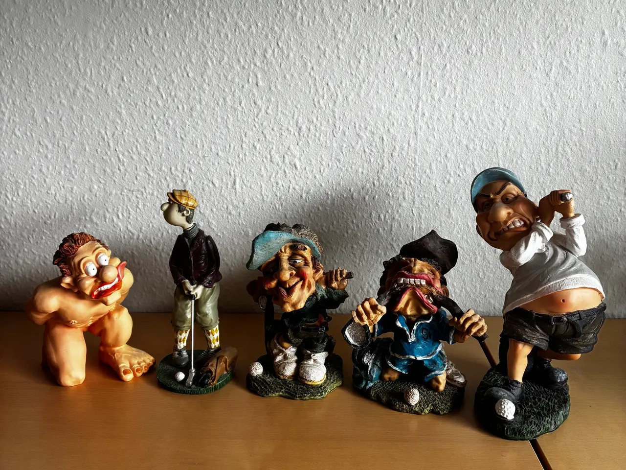 Billede 1 - Sjove golf figurer