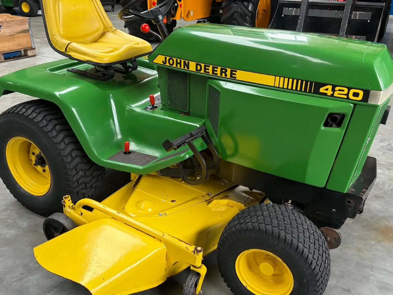 Billede 4 - John Deere 420