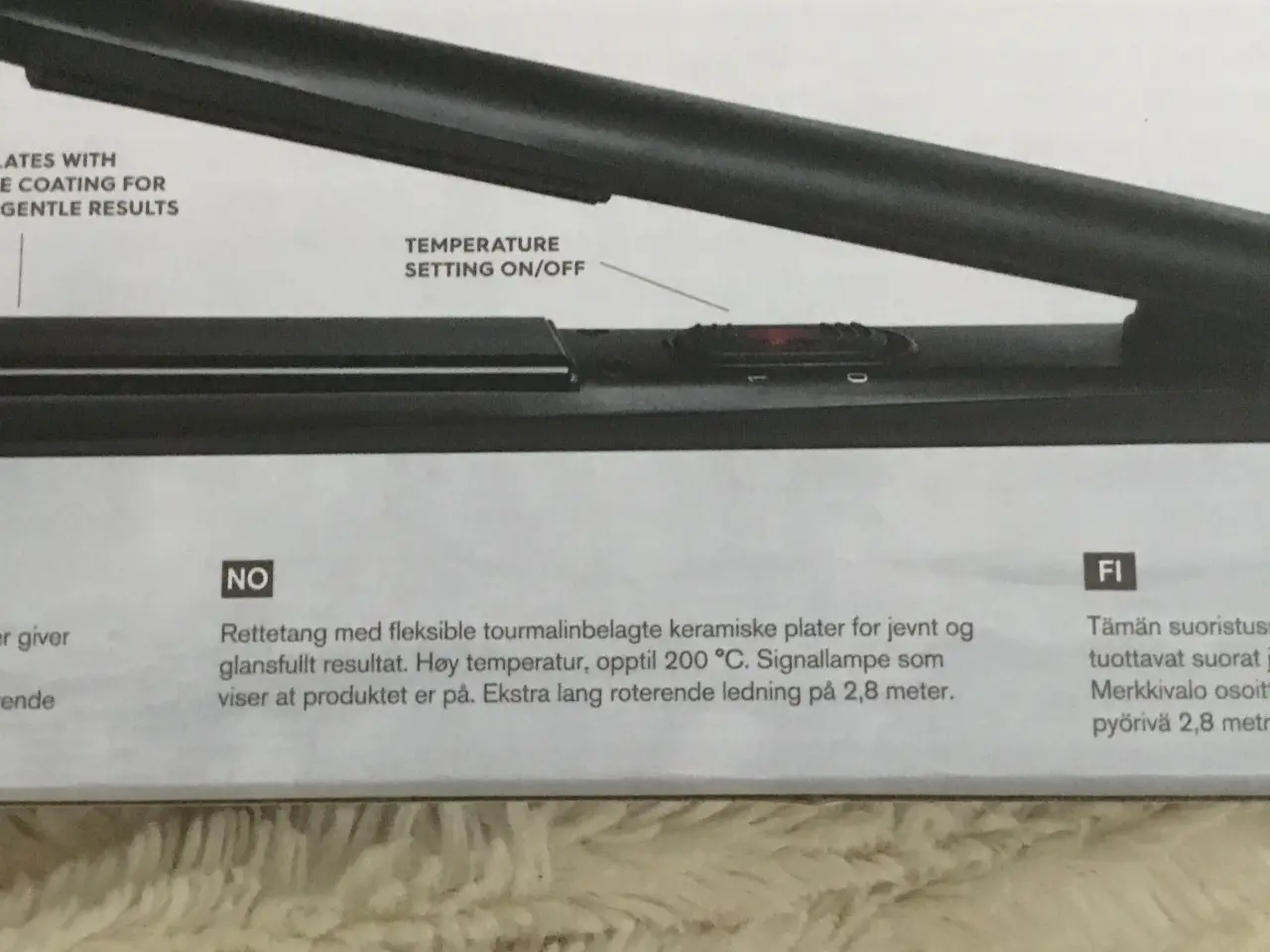 Billede 2 - OBH NORDICA glatte og krølle jern