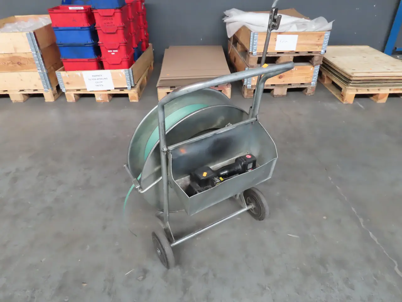 Billede 1 - Båndstrammer WALPAK P320 med vogn