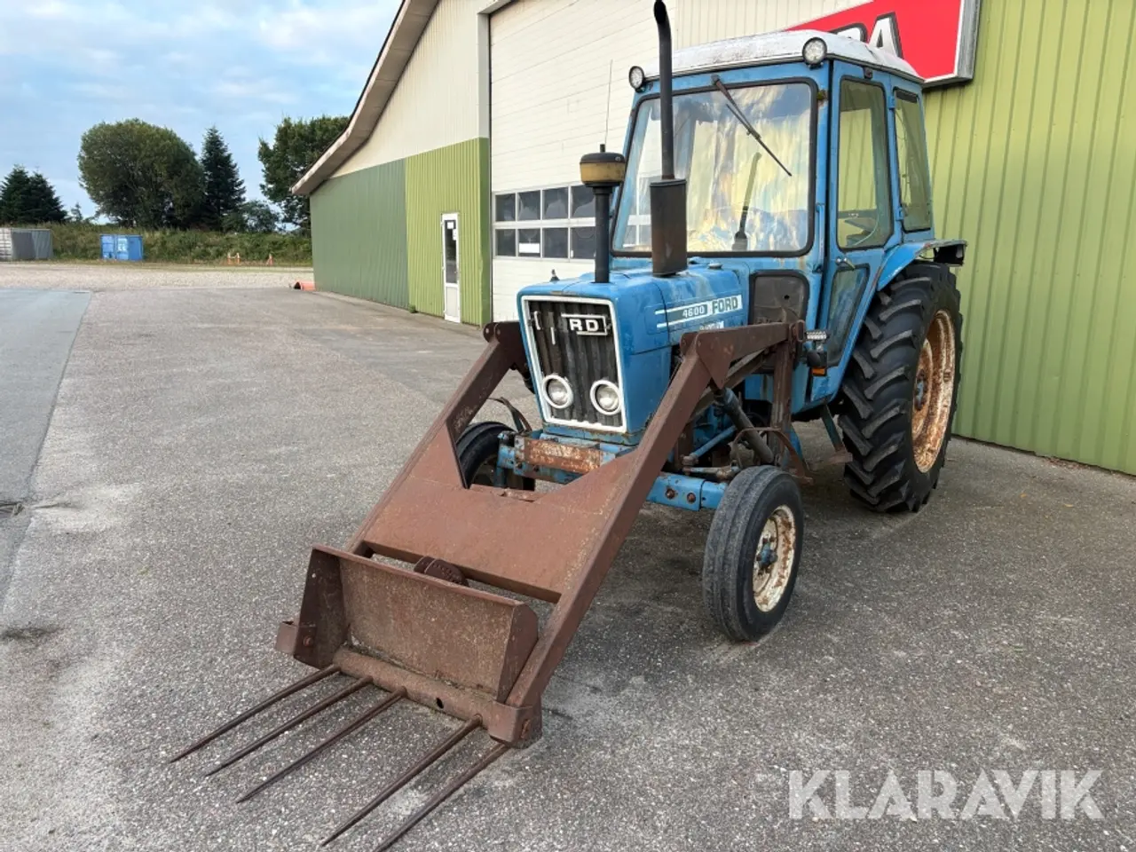Billede 1 - Vetaran traktor Ford 4600 - med frontlift