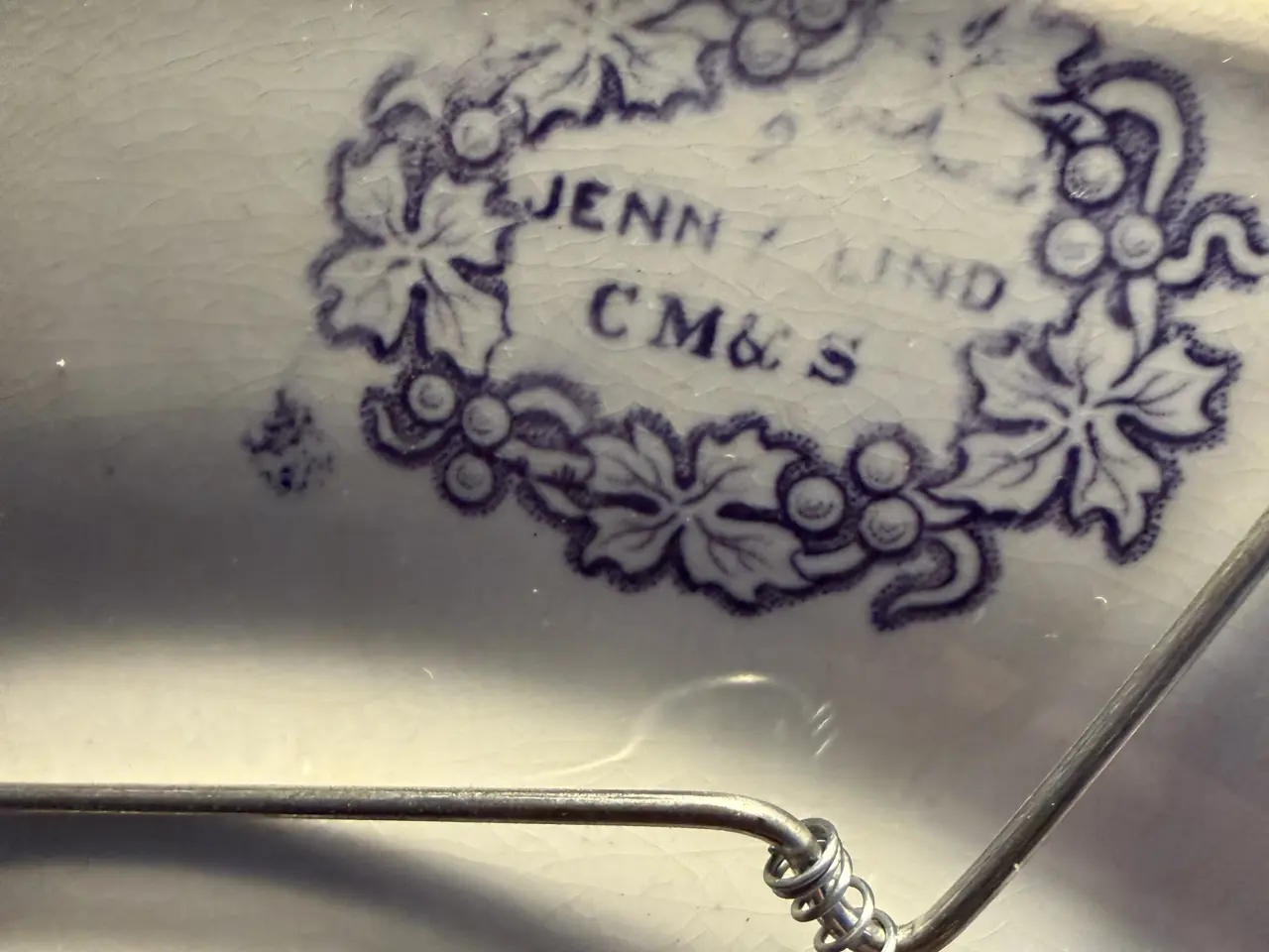 Billede 9 - Antik engelsk tallerkner “Jenny Lind”
