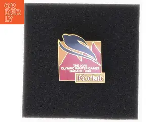 Nagano 1998 Olympiske Lege Kodak Sponsor Pin (str. 2,5 x 2,5 cm)