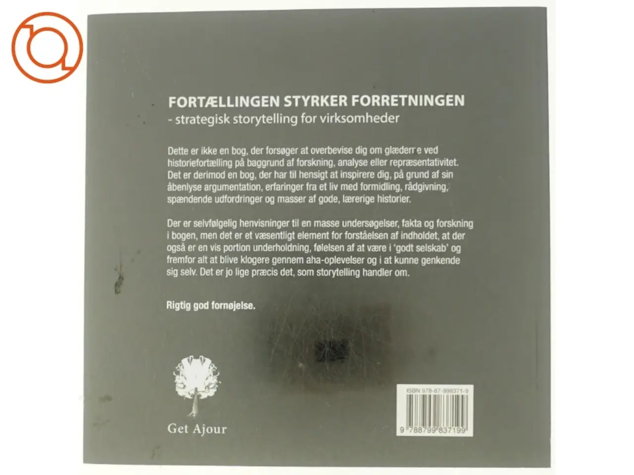 Billede 3 - Fortællingen styrker forretningen af Anja Klemp Vilgaard (Bog)