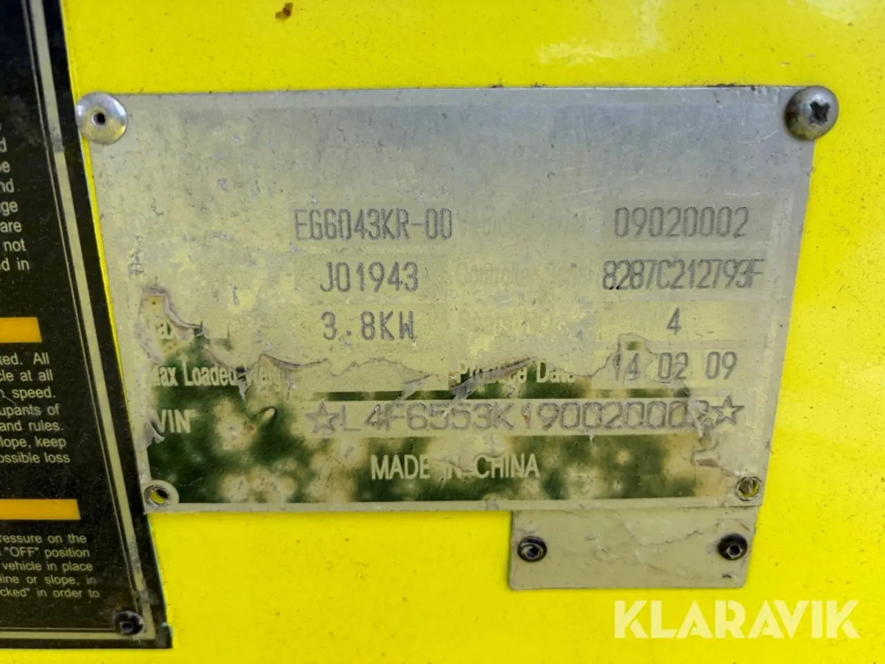 Billede 6 - El-bil / personbil Eagle EG6043KR-00