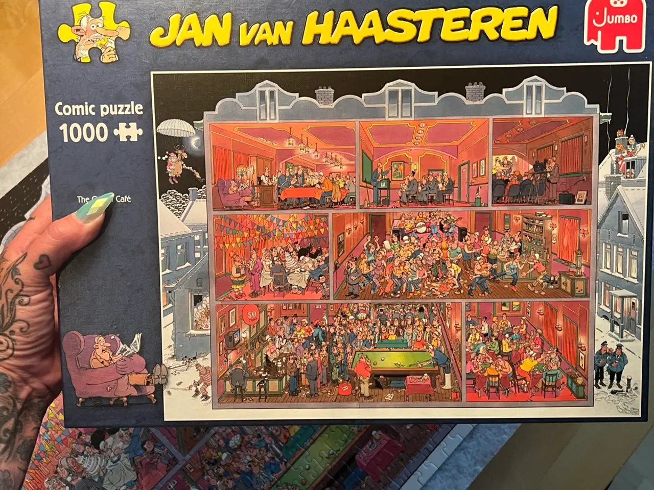 Billede 1 - Jan Van Haasteren puslespil 1000 brikker