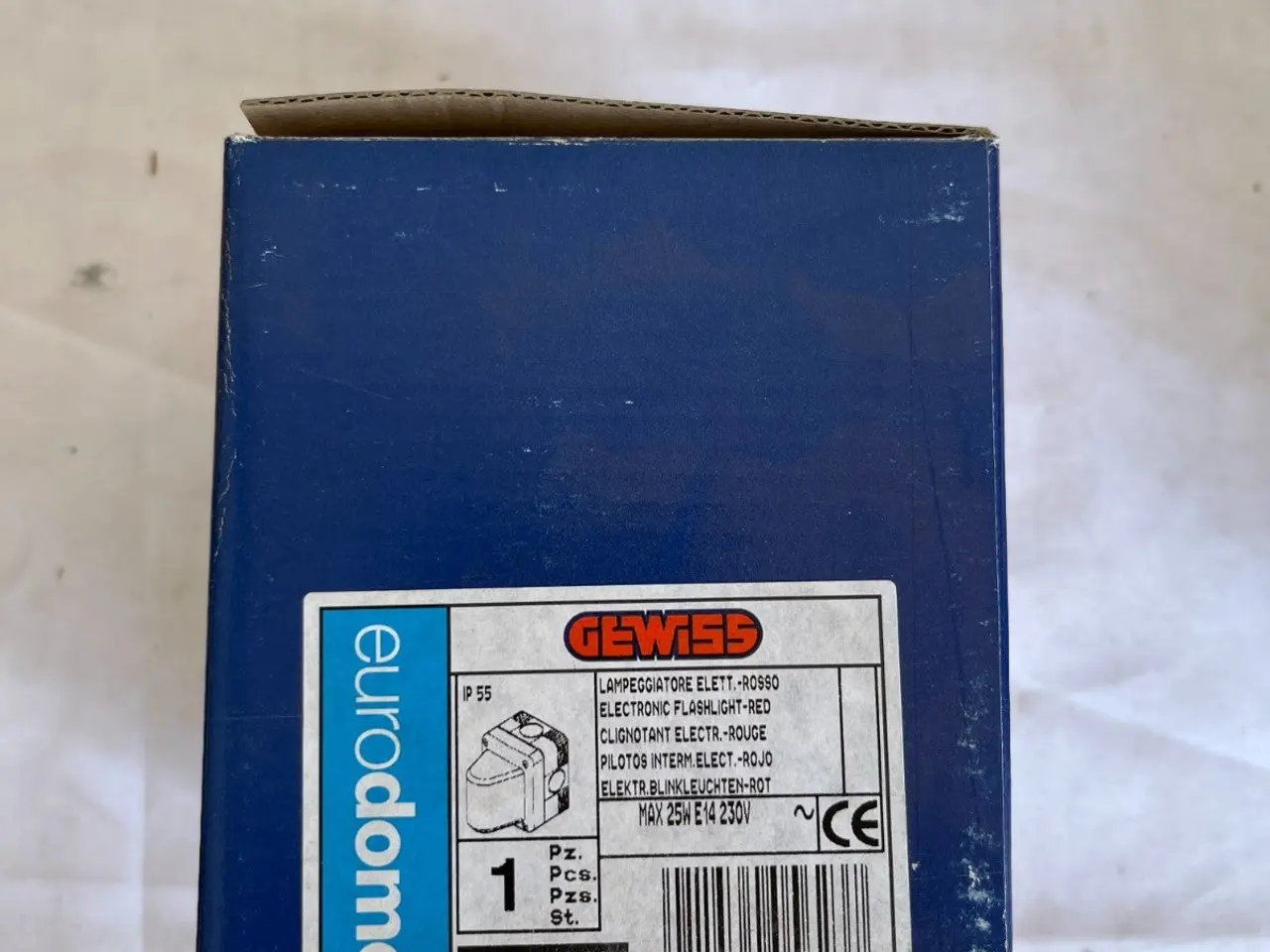 Billede 3 - Gewiss GW27422 Red Electronic Flashlight Beacon