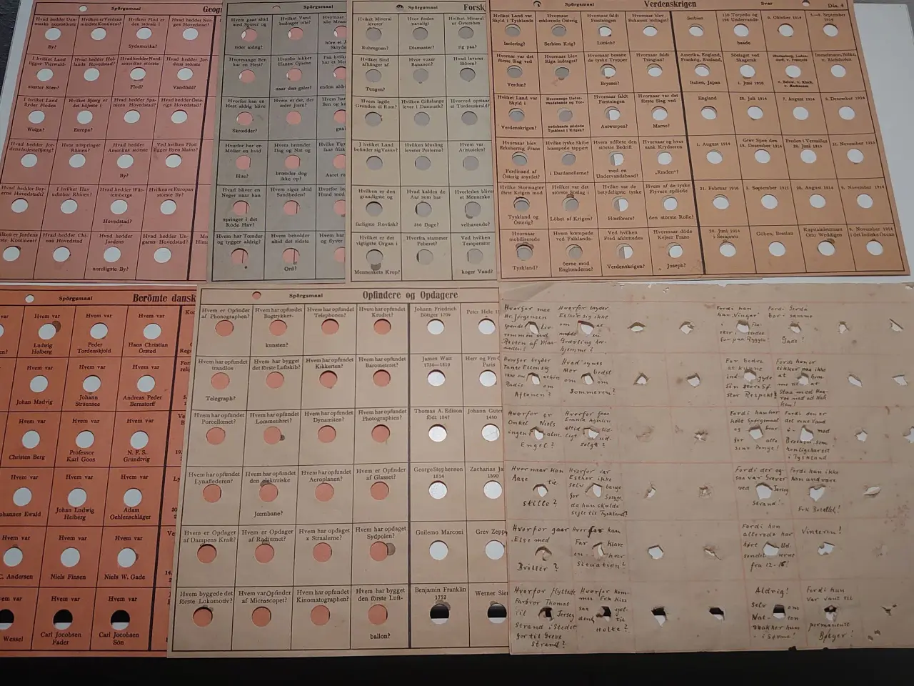 Billede 6 - Antikt quiz/elspil "Electra" Tysk fra ca. 1850.