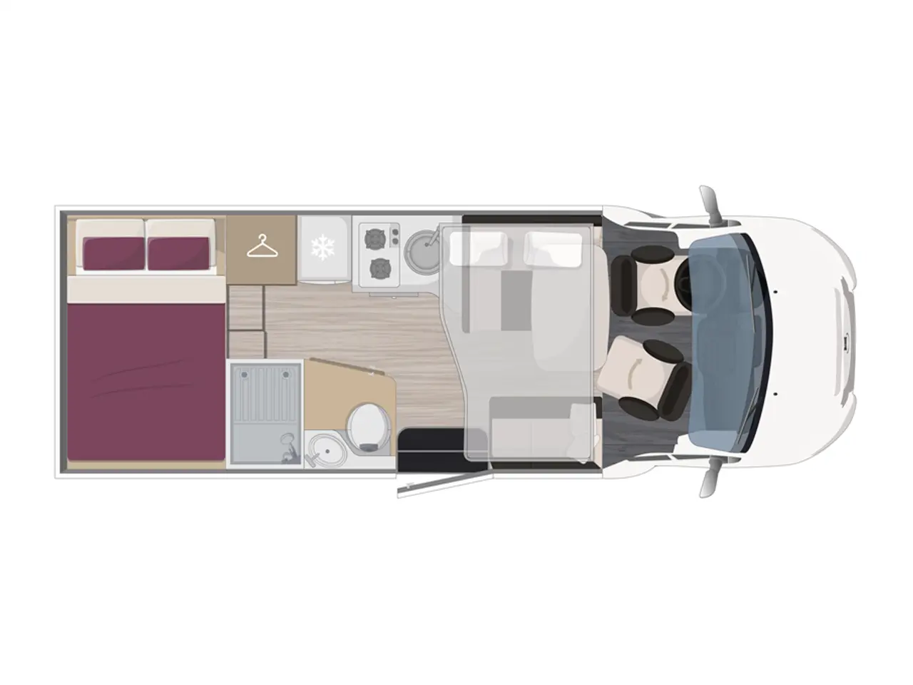 Billede 2 - 2027 - McLouis Mc4 360 7m stor garage, 5 seler, 5 sovepladser