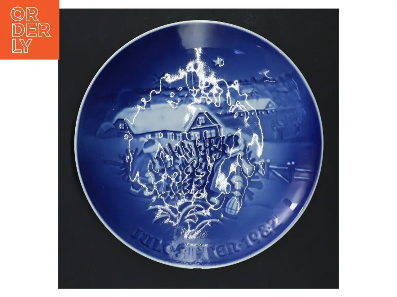 Billede 1 - Juleplatte 1982 fra Bing Og Grøndal (str. Ø 18,5 cm)