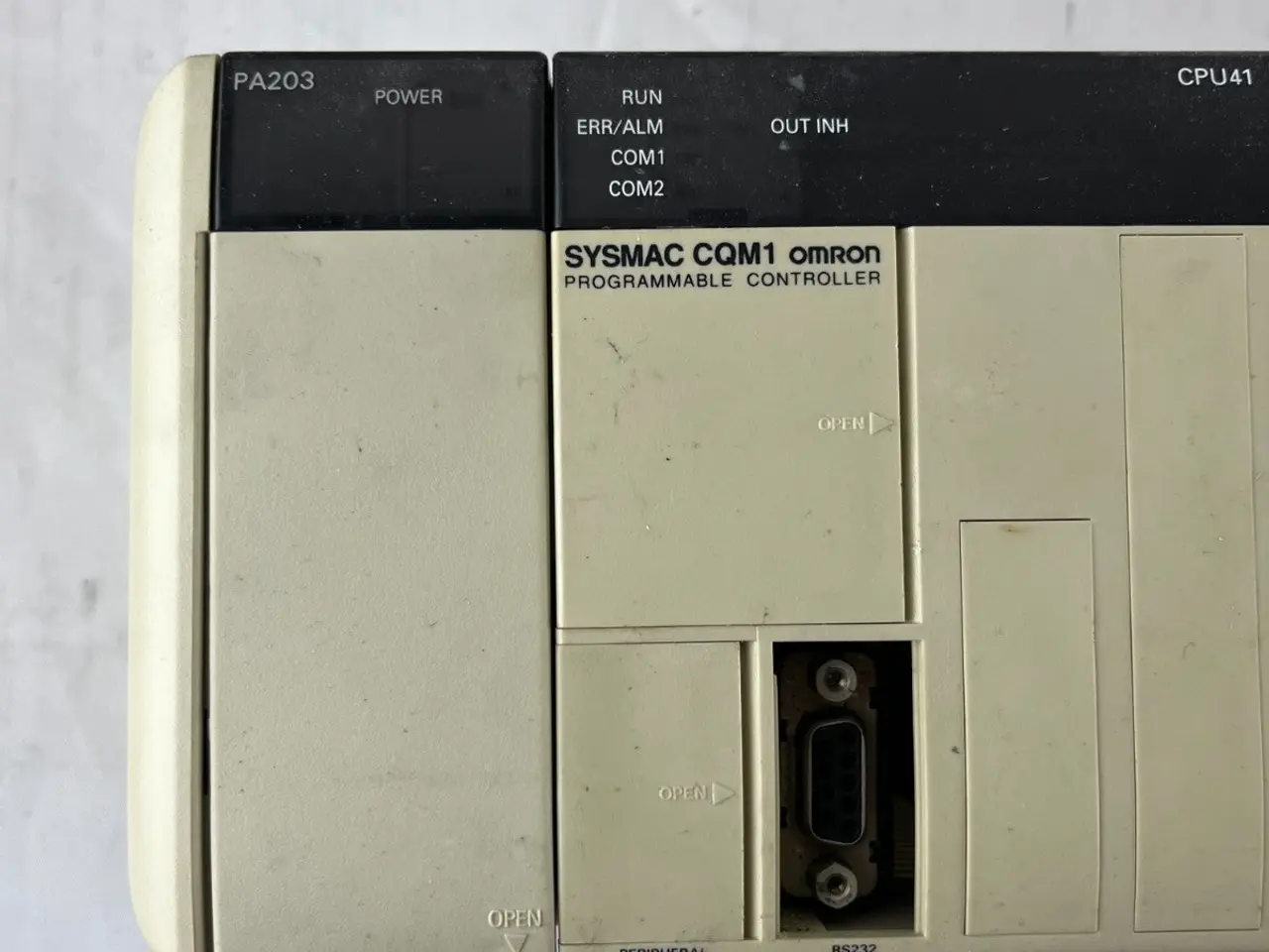 Billede 2 - Omron CQM1 CPU41 PLC System PA203 ID212 OD212 Rack