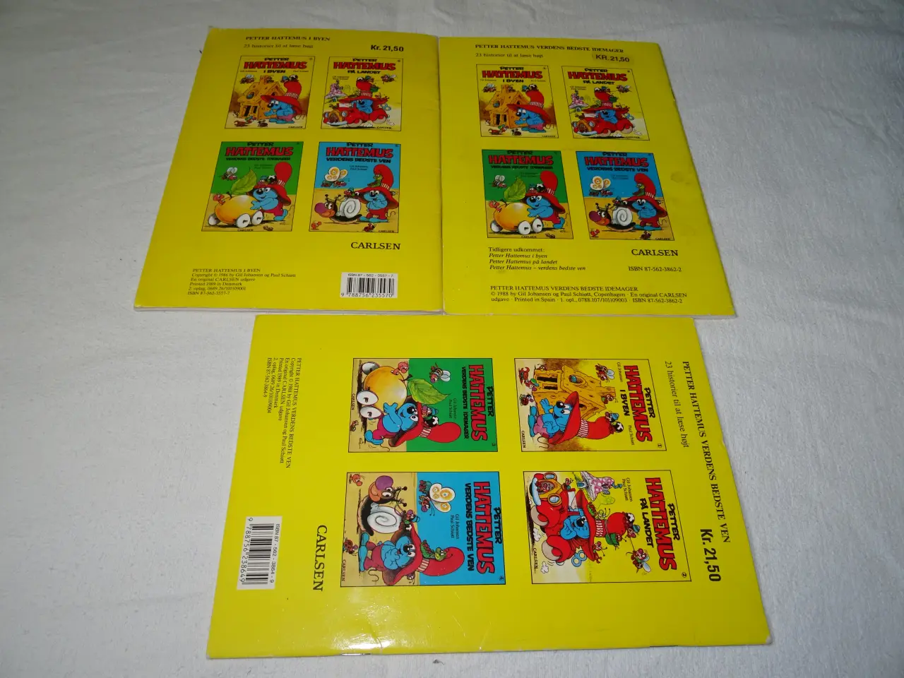 Billede 2 - Peter hattemus nr 1-3-4 -40 kr for 3