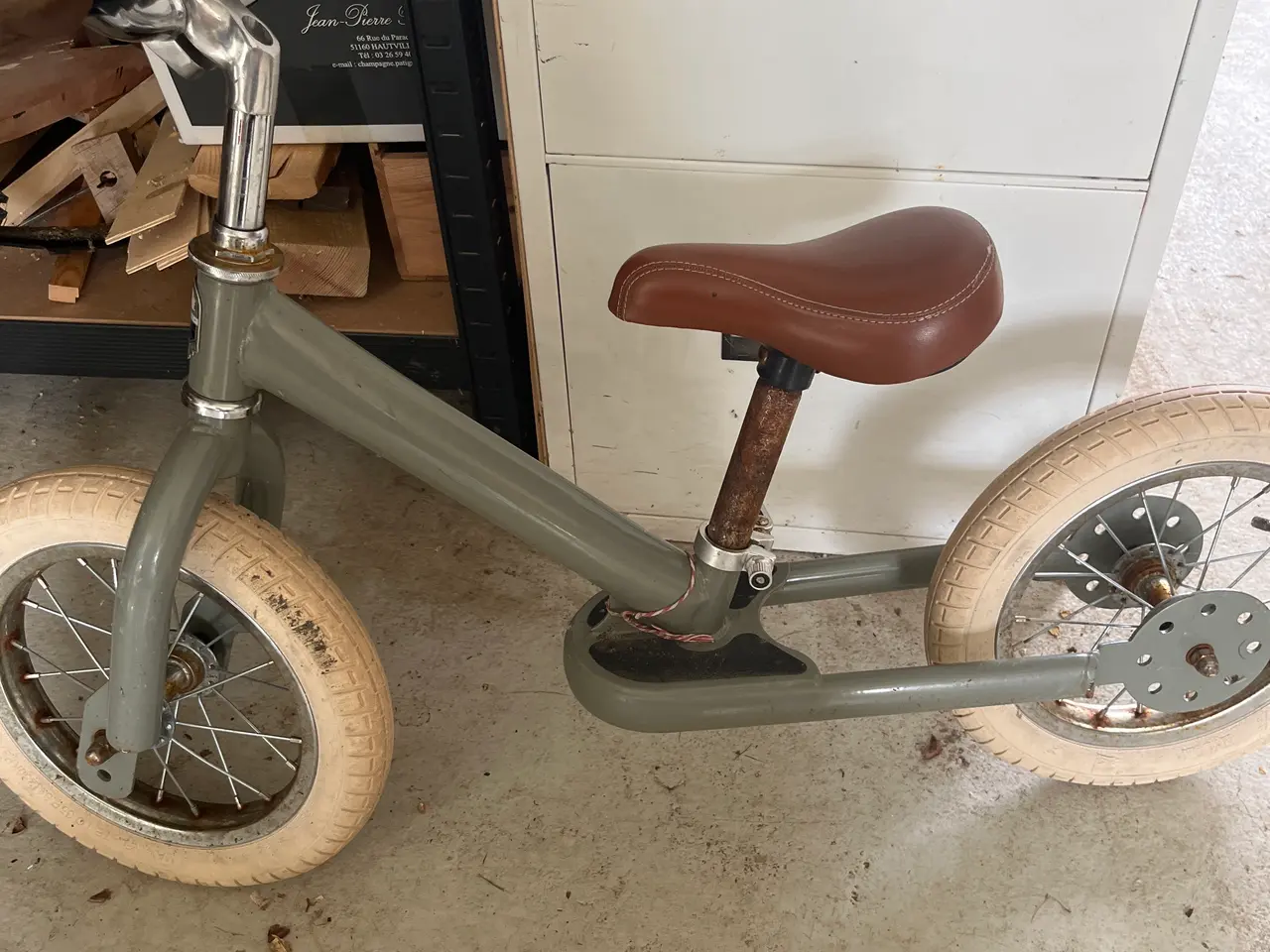 Billede 1 - Trybike løbecykel i grøn