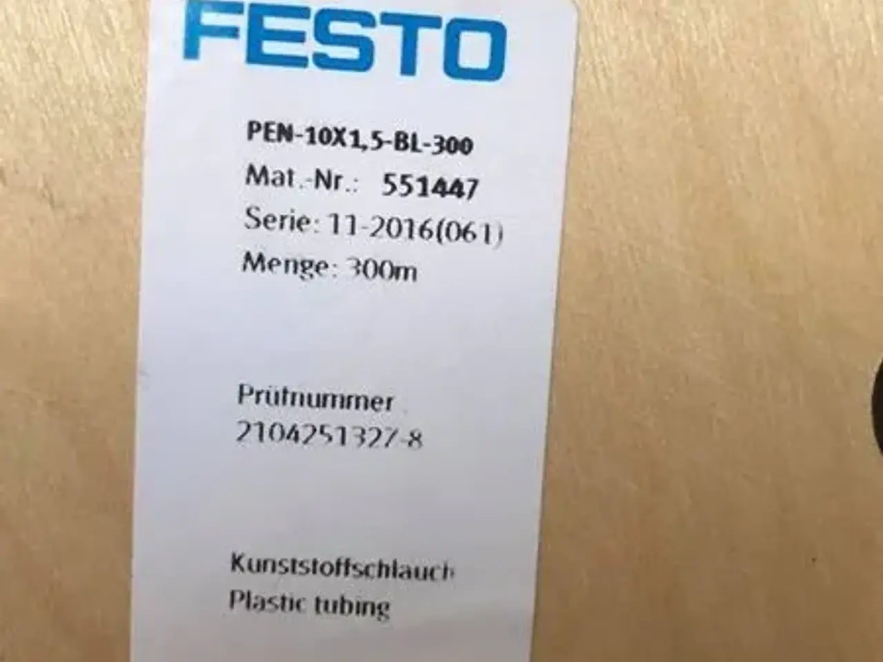 Billede 1 - 400m FESTO trykluftslange