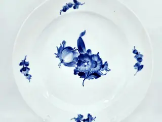 Blå Blomst Flettet Stort Rundt Fad nr. 10-8012. sortering 1