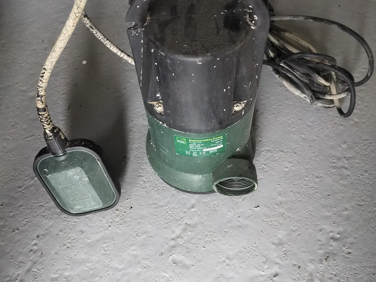 Billede 2 - Park DT-934126 dykpumpe og Wilo Drain TMW 32/8 dyk