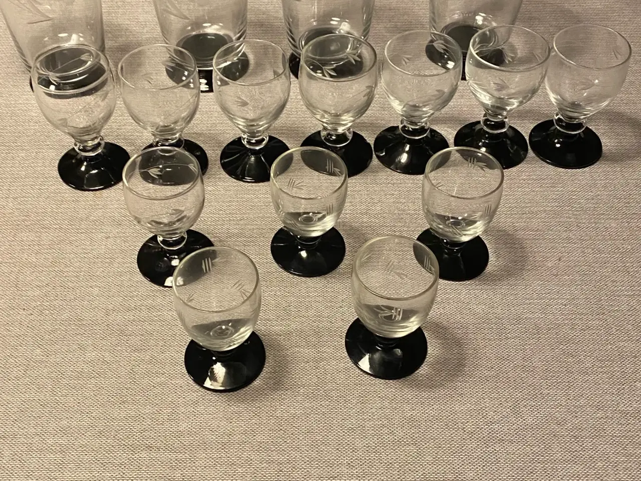 Billede 1 - Holmegaard glas 16 stk