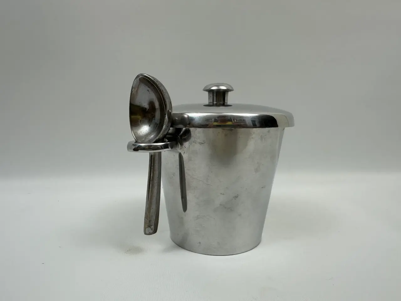 Billede 8 - Vintage isspand m. tang i chrome / stål