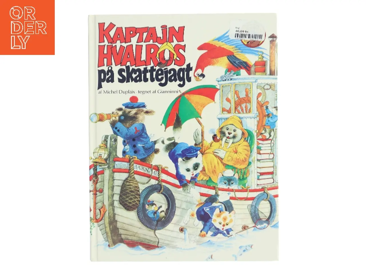 Billede 1 - Kaptajn Hvalros på skattejagt (Bog)