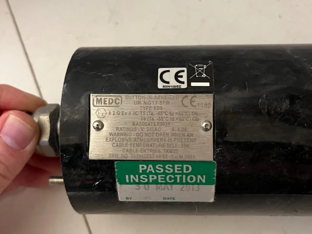 Billede 3 - MEDC X89 Explosion-Proof Warning Beacon Light 240V