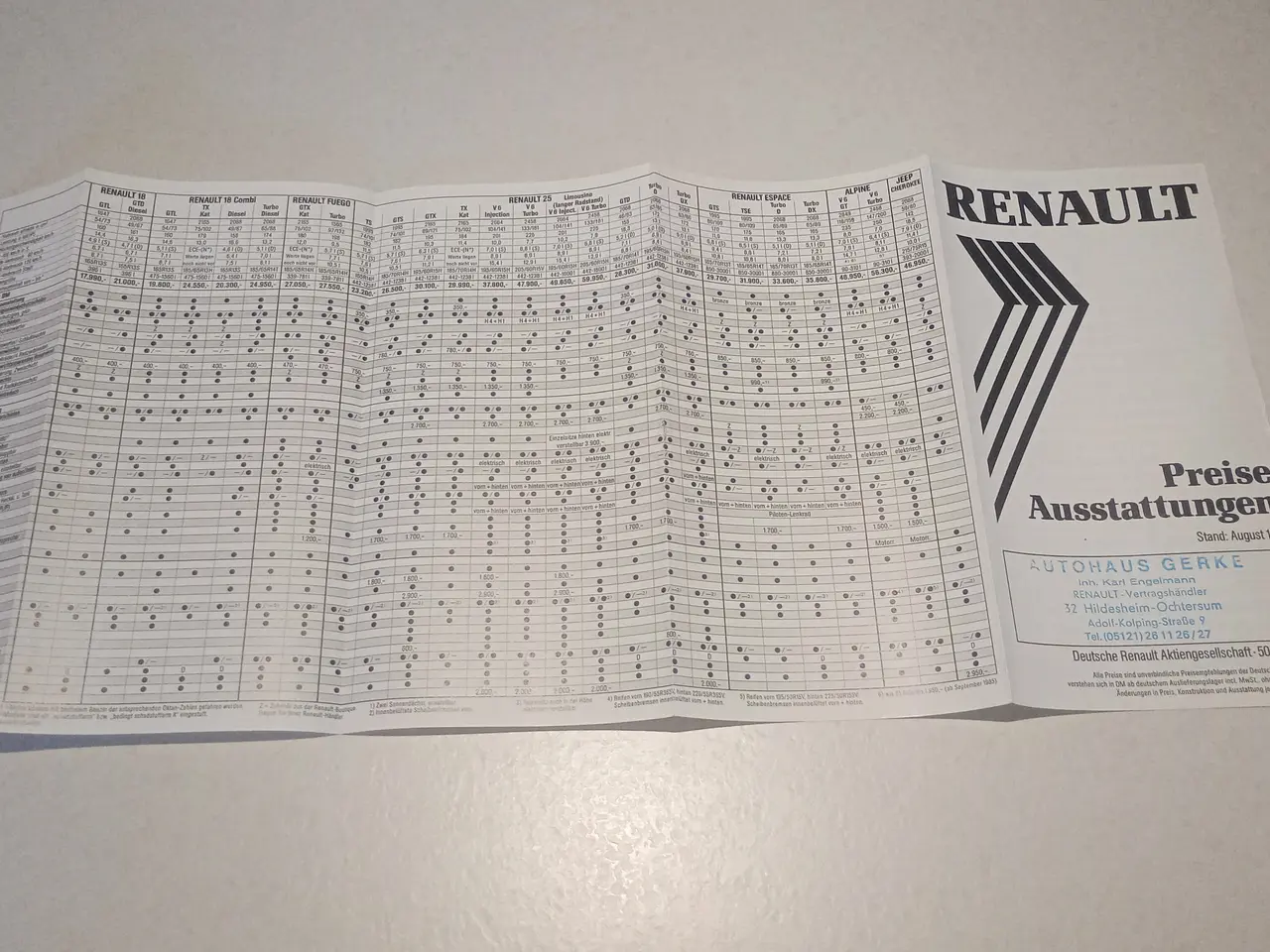 Billede 20 - Renault 4 salgsmateriale og bøger