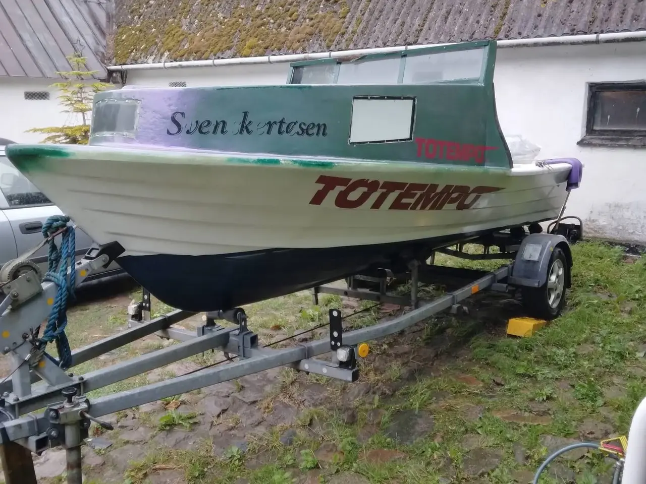 Billede 1 - Hobby jolle på trailer