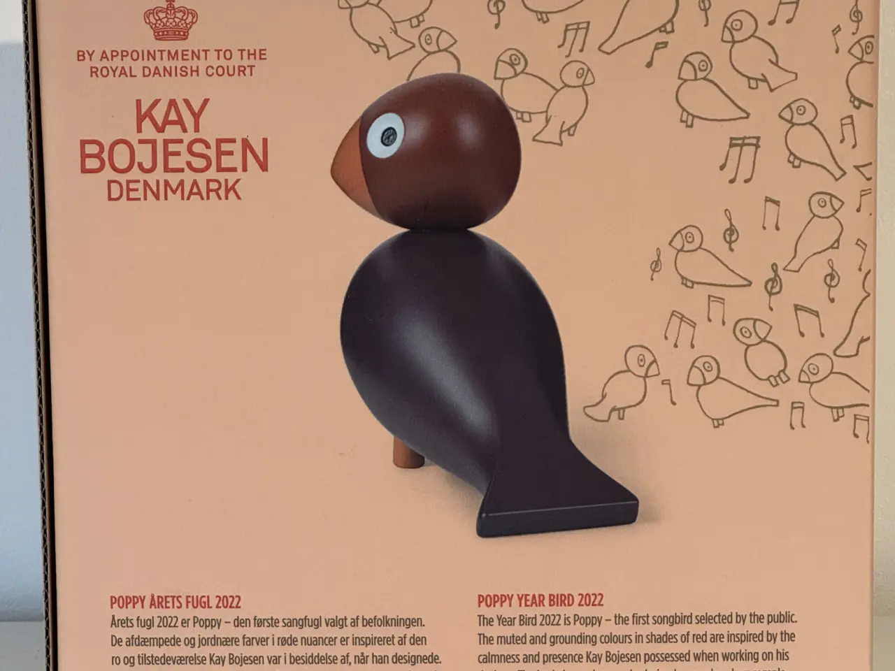 Billede 2 - Ny Poppy Kay Bojesen 2022 årsfugl