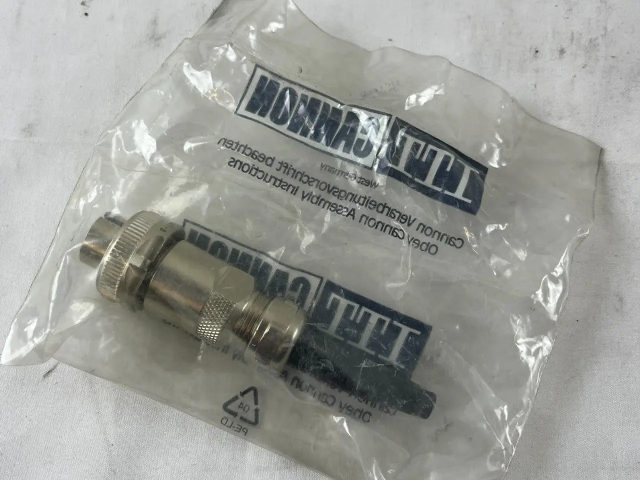 Billede 5 - ITT Cannon Circular stik Plug Metal Field Wireable