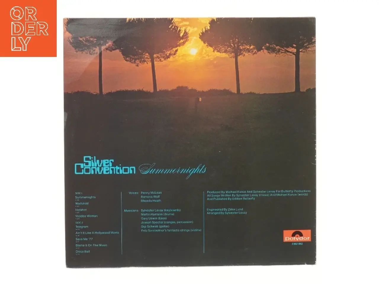 Billede 2 - Silver Convention LP: Summernights fra Polydor