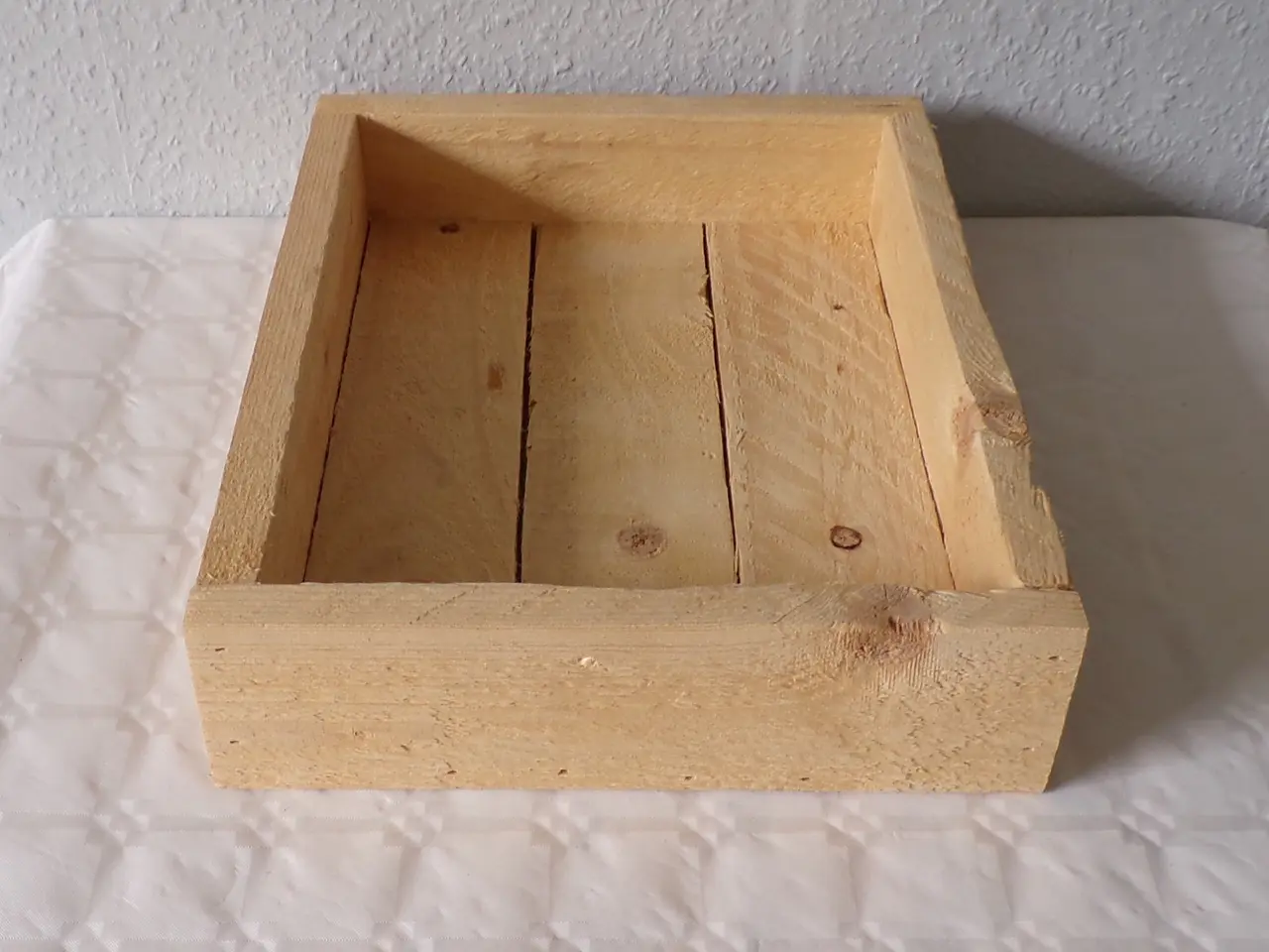 Billede 3 - Bakke genbrugstræ 34 x 27 cm
