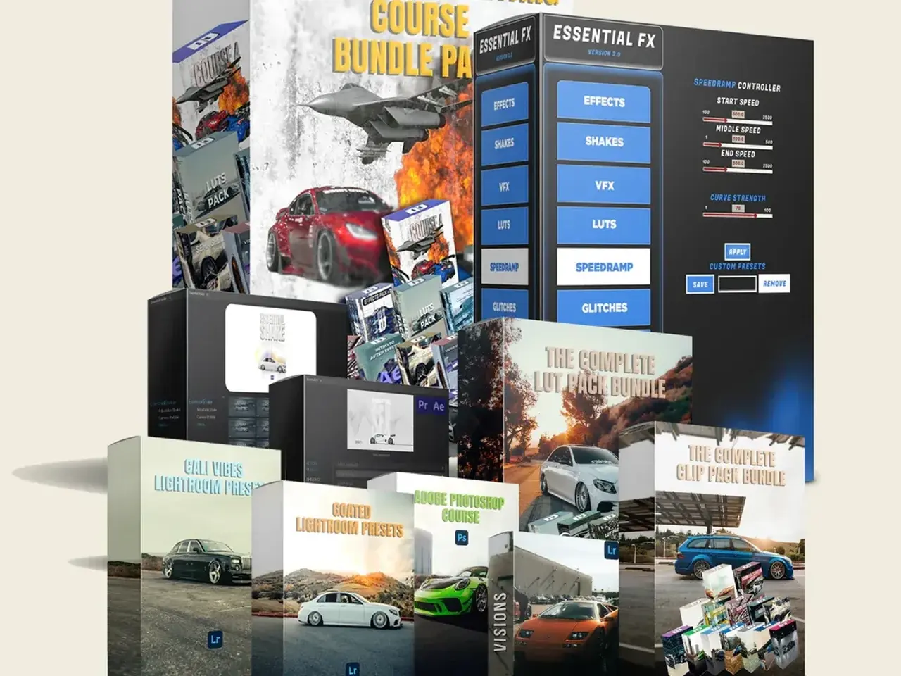 Billede 1 - DJordanMedia The Complete Editing Bundle Pack