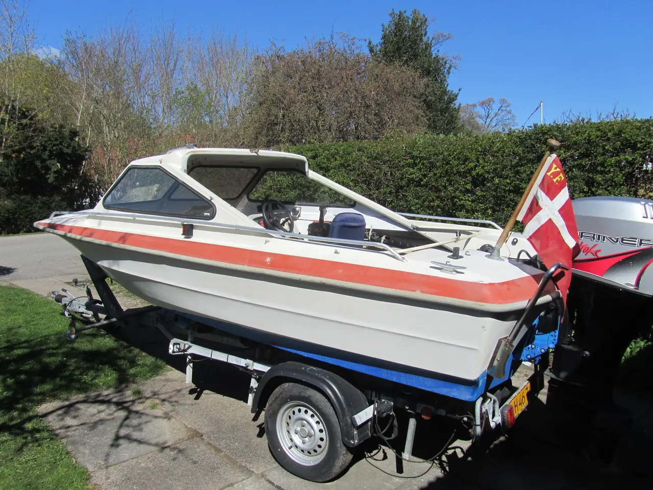 Billede 9 - Norsk Kabine båd  med 50 hk mariner 4takter motor 