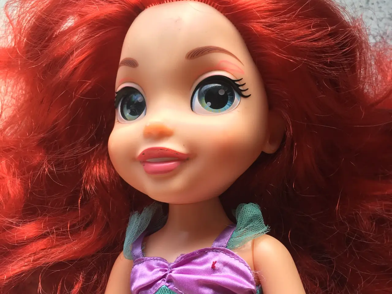 Billede 4 - Helt ny flot Disney Ariel dukke 35 cm høj