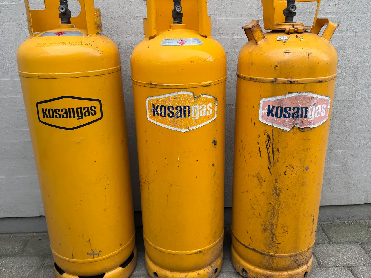 Billede 1 - 22 kg gasflasker
