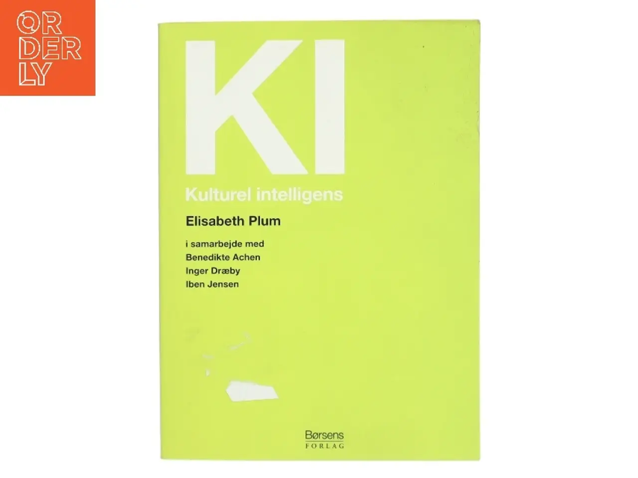 Billede 1 - KI - kulturel intelligens af Elisabeth Plum (Bog)