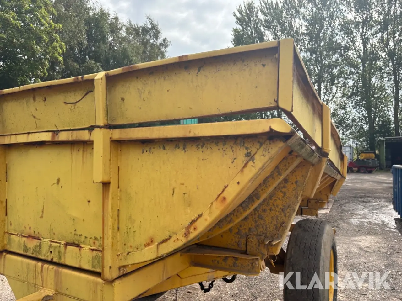 Billede 10 - Dumpervogn med hydraulisk tip til traktor