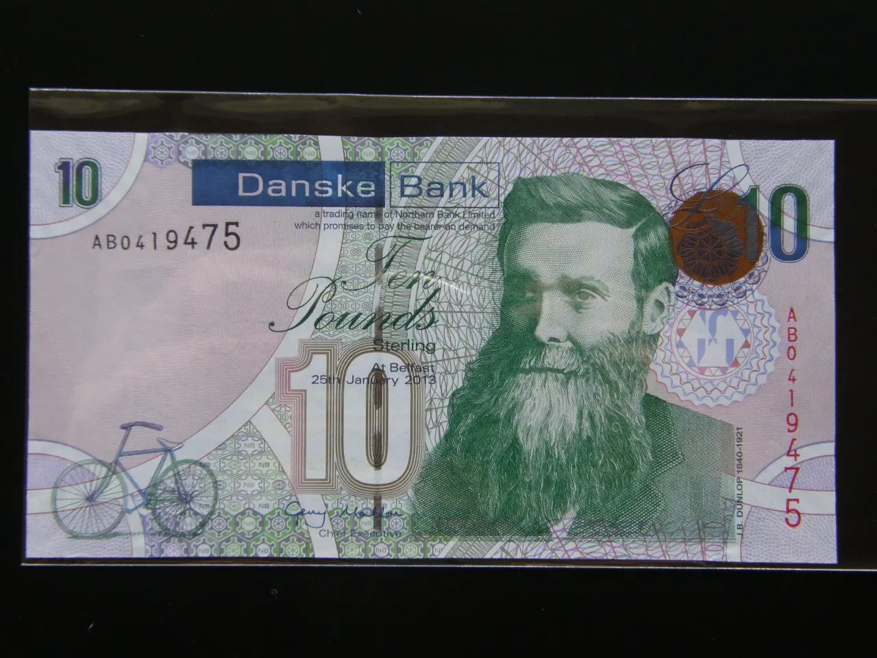 Billede 1 - Nordirland 10 Pounds 2013 P212 Unc.
