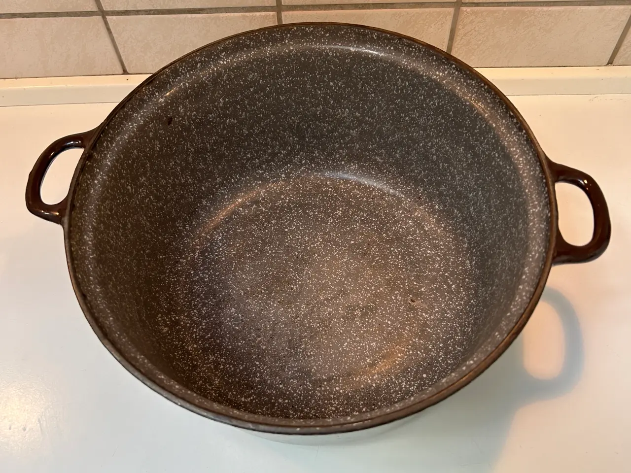 Billede 1 - Emalje gryde 7 L Vintage