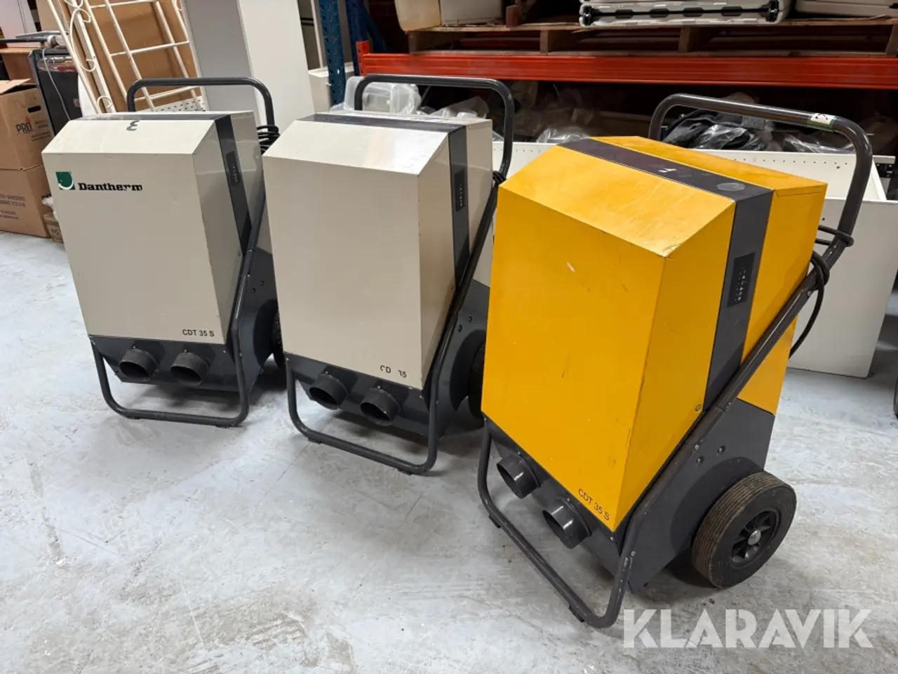Billede 1 - Affugtere Dantherm CDT 35 S 3 styk