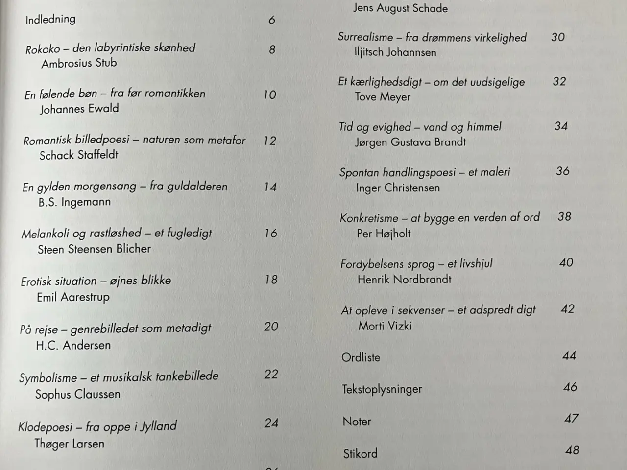 Billede 3 - Digte - læs og forstå. Af Asger Schnack