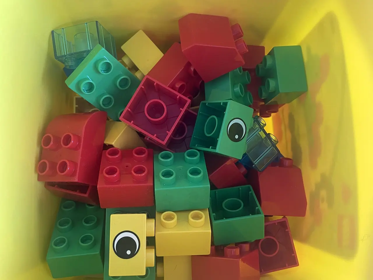 Billede 2 - Komplet LEGO DUPLO 4081 – Spand med Duplo klodser