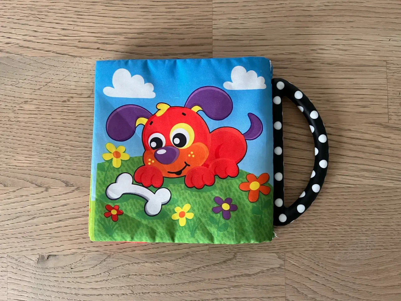 Billede 4 - Playgro knitrebog / stofbog med håndtag